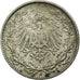 Moneta, GERMANIA - IMPERO, 1/2 Mark, 1909, Hambourg, MB+, Argento, KM:17