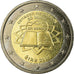 REPÚBLICA DA IRLANDA, 2 Euro, Traité de Rome 50 ans, 2007, AU(55-58)