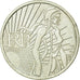 França, 5 Euro, Semeuse, 2008, MS(63), Prata, KM:1534