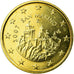 San Marino, 50 Euro Cent, 2007, STGL, Messing, KM:445