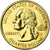 Moneta, Stati Uniti, Pennsylvania, Quarter, 1999, U.S. Mint, Denver, gold-plated