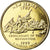 Moneta, Stati Uniti, New Jersey, Quarter, 1999, U.S. Mint, Denver, gold-plated