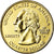 Moneta, Stati Uniti, Michigan, Quarter, 2004, U.S. Mint, Philadelphia, golden