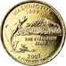 Moneta, Stati Uniti, Washington, Quarter, 2007, U.S. Mint, Denver, golden, SPL