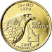 Moneda, Estados Unidos, Idaho, Quarter, 2007, U.S. Mint, Denver, golden, EBC+