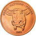 Switzerland, Fantasy euro patterns, 2 Euro Cent, 2003, AU(55-58), Brass