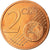 France, 2 Euro Cent, 2000, EF(40-45), Copper Plated Steel, KM:1283
