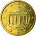 GERMANY - FEDERAL REPUBLIC, 50 Euro Cent, 2003, MS(63), Brass, KM:212