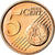 Portugal, 5 Euro Cent, 2016, FDC, Cobre chapado en acero