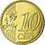 Lithuania, 10 Euro Cent, 2015, UNZ, Messing