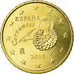 Espagne, 50 Euro Cent, 2016, SPL, Laiton