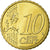 Espanha, 10 Euro Cent, 2016, MS(63), Latão