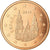 Hiszpania, 5 Euro Cent, 2016, Madrid, MS(63), Miedź platerowana stalą