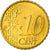 Luxembourg, 10 Euro Cent, 2003, MS(63), Brass, KM:78