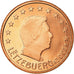 Luxemburgo, 5 Euro Cent, 2003, MS(63), Aço Cromado a Cobre, KM:77