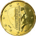 Países Baixos, 20 Euro Cent, 2016, MS(65-70), Latão