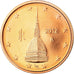 Italien, 2 Euro Cent, 2012, STGL, Copper Plated Steel, KM:211