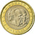 Monaco, Euro, 2001, MS(63), Bi-Metallic, KM:173