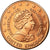 United Kingdom , Fantasy euro patterns, 5 Euro Cent, 2003, MS(63), Copper Plated