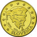 Eslovenia, Fantasy euro patterns, 10 Euro Cent, 2004, SC, Latón