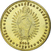 Slovakia, Fantasy euro patterns, 50 Euro Cent, 2004, MS(63), Brass