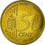 Hungria, 50 Euro Cent, 2004, MS(63), Latão