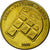 Suíça, 10 Euro Cent, 2003, MS(63), Latão