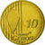 Suíça, 10 Euro Cent, 2003, MS(63), Latão