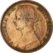 Moneta, Gran Bretagna, Victoria, Penny, 1892, BB, Bronzo, KM:755