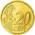 France, 20 Euro Cent, 2002, BE, MS(63), Brass, KM:1286