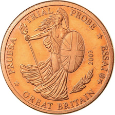 Groot Bretagne, 5 Euro Cent, 2003, ZF, Copper Plated Steel