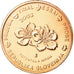 Slowenien, 2 Euro Cent, 2003, UNZ, Copper Plated Steel