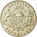 Coin, Latvia, Lats, 1992, MS(63), Copper-nickel, KM:12