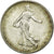Münze, Frankreich, Semeuse, Franc, 1909, VZ+, Silber, KM:844.1, Gadoury:467