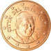 VATICAN CITY, 5 Euro Cent, 2009, MS(60-62), Copper Plated Steel, KM:377