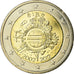 REPUBLIKA IRLANDII, 2 Euro, 2012, Sandyford, AU(55-58), Bimetaliczny, KM:71