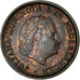 Munten, Nederland, Juliana, Cent, 1966, ZF, Bronze, KM:180