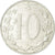 Coin, Czechoslovakia, 10 Haleru, 1954, EF(40-45), Aluminum, KM:38