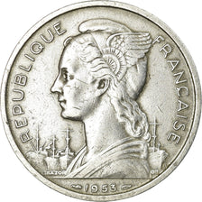 Monnaie, Madagascar, 5 Francs, 1953, Paris, TTB, Aluminium, KM:5