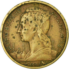 Moeda, Somalilândia Francesa, 10 Francs, 1965, Paris, VF(20-25)