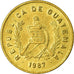 Moneta, Guatemala, Centavo, Un, 1987, EF(40-45), Mosiądz, KM:275.3