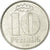 Coin, GERMAN-DEMOCRATIC REPUBLIC, 10 Pfennig, 1968, Berlin, AU(55-58), Aluminum