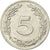 Moneda, Túnez, 5 Millim, 1960, Paris, EBC, Aluminio, KM:282