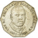 Münze, Jamaica, Elizabeth II, 50 Cents, 1988, Franklin Mint, S+, Copper-nickel