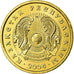 Moeda, Cazaquistão, Tenge, 2004, Kazakhstan Mint, MS(63), Níquel-Latão, KM:23