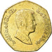 Münze, Jordan, Abdullah II, 1/4 Dinar, 2009/AH1430, SS, Nickel-brass, KM:83