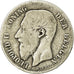 Moneda, Bélgica, Leopold II, 50 Centimes, 1898, BC, Plata, KM:27