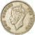 Moeda, Maurícia, George VI, 1/4 Rupee, 1951, EF(40-45), Cobre-níquel, KM:27