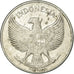 Monnaie, Indonésie, 25 Sen, 1957, TB+, Aluminium, KM:11
