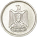 Moneta, Egipt, 10 Milliemes, 1967/AH1386, AU(55-58), Aluminium, KM:411